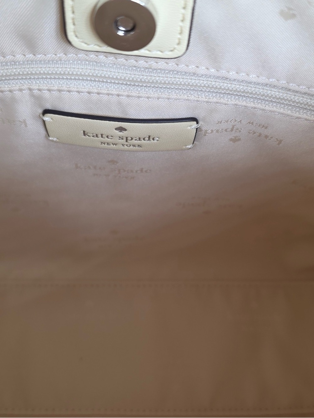 NWT Kate Spade 454 Pebbled Leather Shoulder Bag Lemon Fondant - Picture 5 of 8